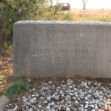 PETERSEN Gertbrecht  nee DUVENAGE 1887-1937