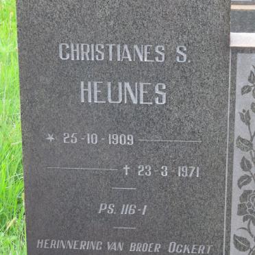 HEUNES Christianes S. 1909-1971