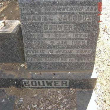 BOUWER Daniel Jacobus 1924-1925