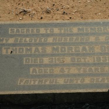 DUFFY Thomas Morgan  -1938 