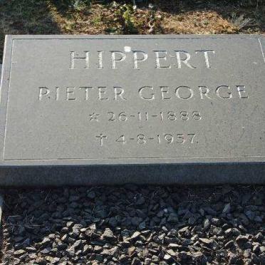 HIPPERT Pieter George 1888-1957