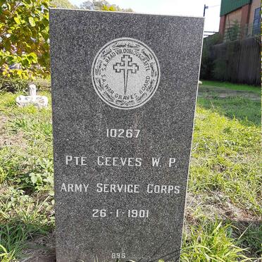 GEEVES W.P. -1901