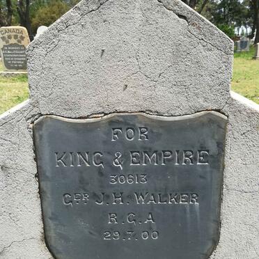 WALKER J.H. -1900