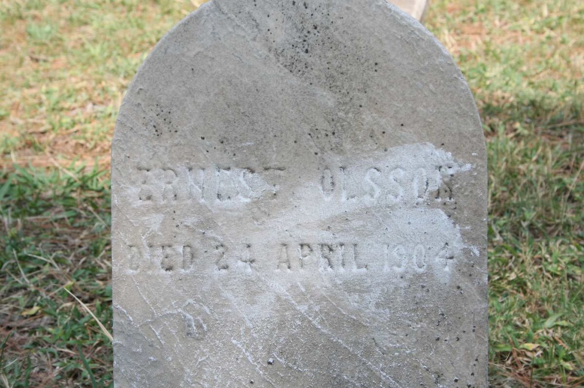 OLSSON Ernest -1904