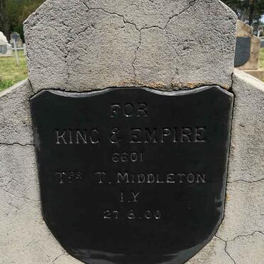 MIDDLETON T. -1900