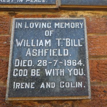 ASHFIELD William T. -1964