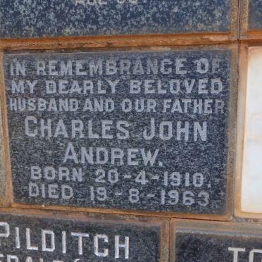 ANDREW Charles John 1910-1963