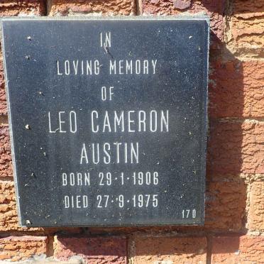 AUSTIN Leo Cameron 1906-1975