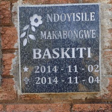 BASKITI Ndoyisile Makabongwe 2014-2014