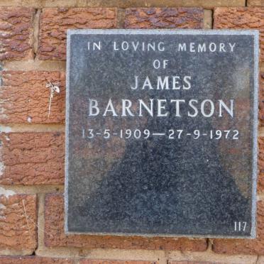 BARNETSON James 1909-1972