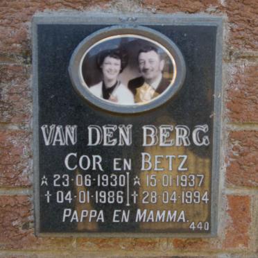 BERG Cor, van den 1930-1986 &amp; Betz 1937-1994