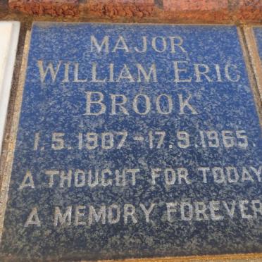 BROOK William Eric 1907-1965