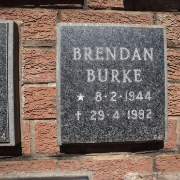 BURKE Brendan 1944-1992