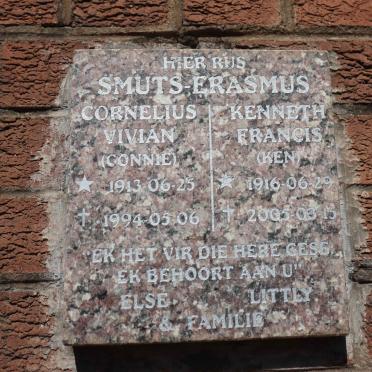 ERASMUS Cornelius Vivian, SMUTS- 1913-1994 :: SMUTS-ERASMUS Kenneth Francis 1916-2005