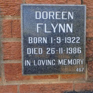 FLYNN Doreen 1922-1986