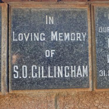 GILLINGHAM S.O.