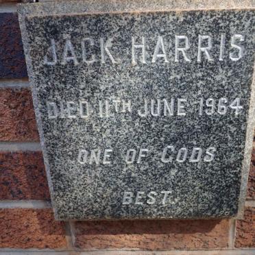 HARRIS Jack -1964
