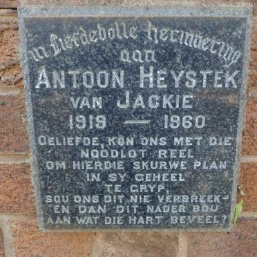 HEYSTEK Antoon 1919-1960