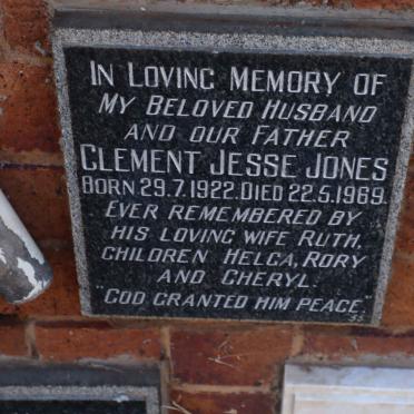 JONES Clement Jesse 1922-1969