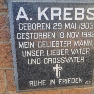KREBS A. 1903-1982