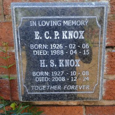 KNOX E.C.P. 1926-1988 &amp; H.S. 1927-2008