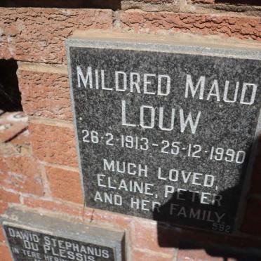 LOUW Mildred Maud 1913-1990
