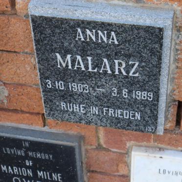 MALARZ Anna 1903-1989