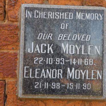 MOYLEN Jack 1893-1968 &amp; Eleanor 1898-1990