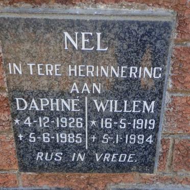 NEL Willem 1919-1994 &amp; Daphne 1926-1985