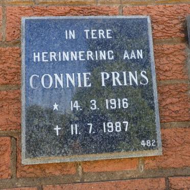 PRINS Connie 1916-1987