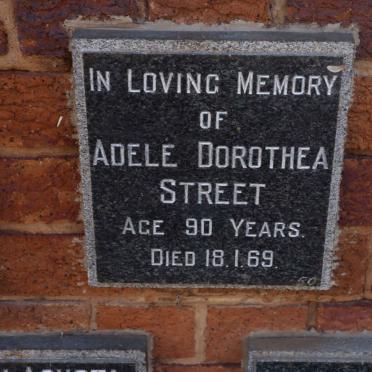 STREET Adele Dorothea -1969