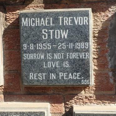 STOW Michael Trevor 1955-1989