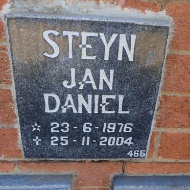 STEYN Jan Daniel 1976-2004