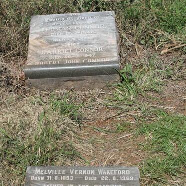 CONNOR Thomas -1942 & Harriet -1947 :: CONNOR Robert John -1965 :: WAKEFORD Melville Vernon 1893-1963_1