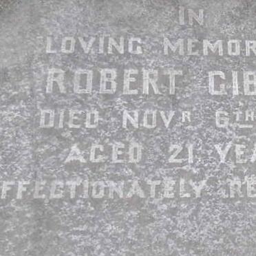 GIBSON Robert -1935