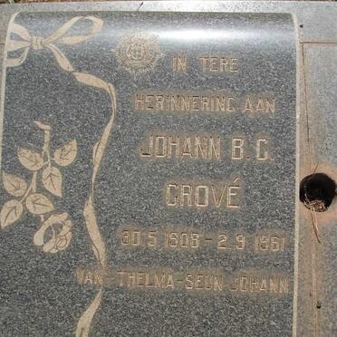GROVE Johann B.C. 1908-1961