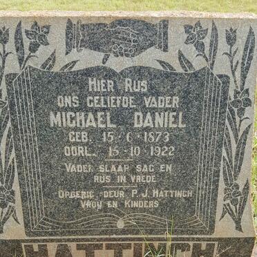 HATTINGH Michael Daniel 1873-1922