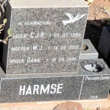 HARMSE C.J.R. -1998 & W.J. -2001 :: HARMSE Danie -1995
