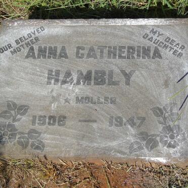 HAMBLY Anna Catherina nee MOLLER 1906-1947