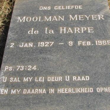 HARPE Moolman Meyer, de la 1927-1965