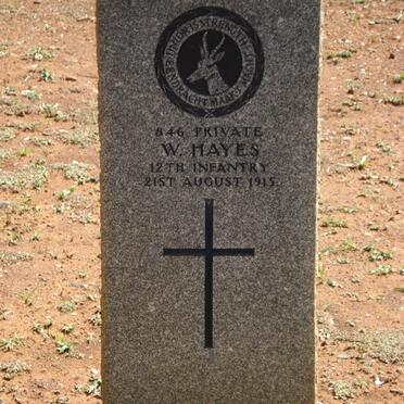 HAYES W. -1915