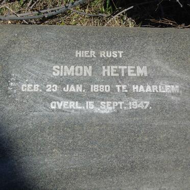 HETEM Simon 1880-1947
