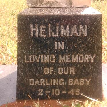 HEIJMAN baby -1945