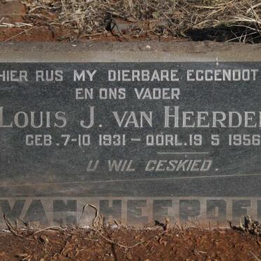 HEERDEN Louis J., van 1931-1956
