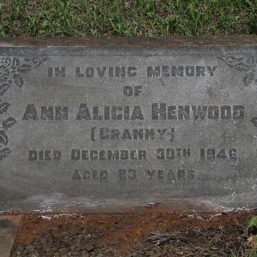 HENWOOD Ann Alicia -1946