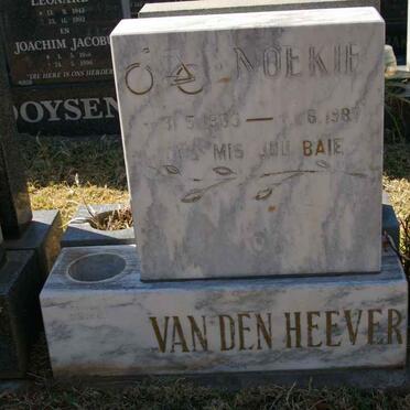 HEEVER Noekie, van den 1983-1987