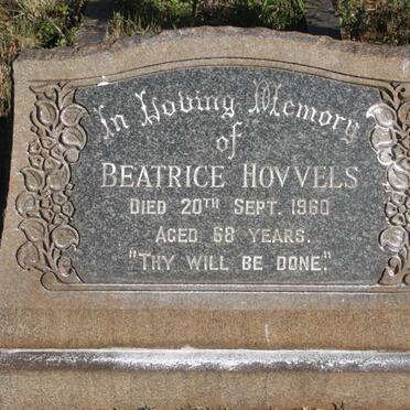 HOVVELS Beatrice -1960