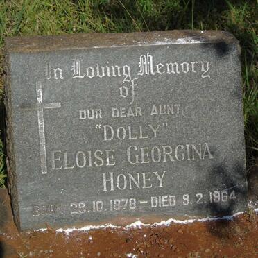 HONEY Eloise Georgina 1878-1964