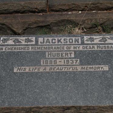 JACKSON Hubert 1889-1937