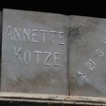 KOTZE Annette 1973-1973